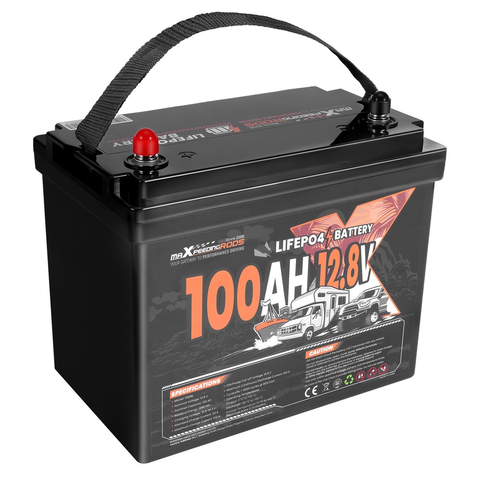 12V 100Ah Lithium Battery for Overland Caravan, Low Temp Charging Protection
