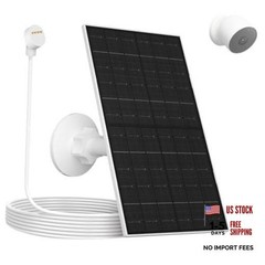 7W Solar Panel for Google Nest Cam (Battery Version), Solar Charger with