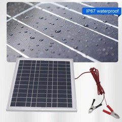 50W Portable Solar Panel Aluminum Frame Monocrystalline Silicon Solar Panel CX4