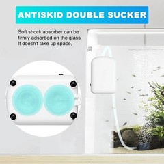 Outdoor Fish Pond Solar Oxygen Pump 2W 6V with Air Stones and Tubing Kit