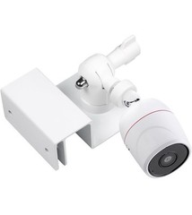1 Pair of White Universal Solar Panel Gutter Mount, Aluminum Gutter Mount