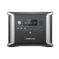 Dabbsson 1330Wh 1200W Portable Power Station LiFePO4 Battery for Camping Home
