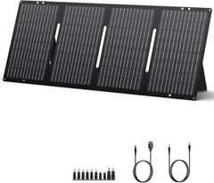 Portable Solar Panel 60W Foldable Solar Charger with DC/USB C/USB a Output DC Ca