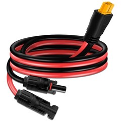 10AWG Solar Panel Cable MC4 to XT60 Adapter for Solar Generator 3.4 feet USA New