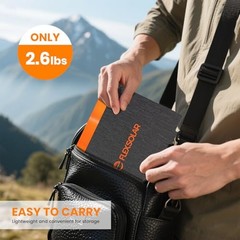 Foldable Solar Panel,USB-C/USB-A QC3.0/DC 20-28V Port | IP67 Waterproof 60W