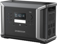 Dabbsson 2400W 1382Wh Portable Power Station Solar Generator LFP Battery Outdoor