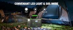 1000W Portable Power Station Multiple Ports for Camping Home Backup RV Off-Grid