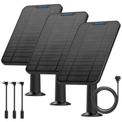 3-Pack Solar Panels for Blink 3rd Gen/XT2/4th Gen