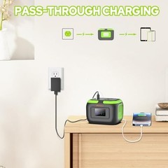 120W Portable Power Station, 97.6Wh Backup Battery Pack for Camping, Travel & RV