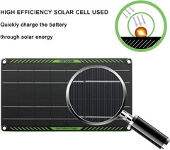 Topsolar 10 Watt 12 Volt Solar Trickle Charger 10W 12V Solar Panel Car Battery C