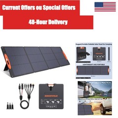220W Foldable Portable Solar Panel MC4 for Camping RV Jackery Bluetti