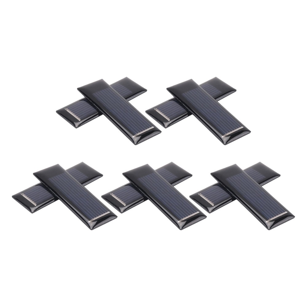 10Pcs Solar Panel 0.5V 100mA Solar Cells Photovoltaic panels Module Sun 4629