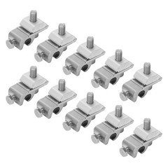 10Pcs Solar Mounting System Grounding Clip Durable Thunder Protection For Solar