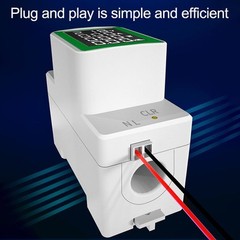 Energetic Solutions Digital Volt Ampere Meters Designed for Rails 50 300V