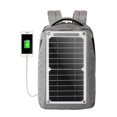 Portable Solar Charger 2W 6W 5V Monocrystalline Panel for Backpack USB Power