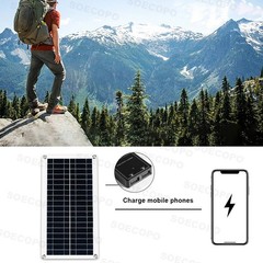10000W Power Inverter Solar Generator w/ 200W Solar Panel Home Complete US STOCK