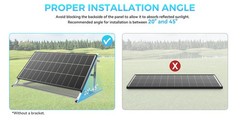 12Pack 200W Watt N-Type Bifacial Solar Panel RV Power Off-Grid + Free shipping