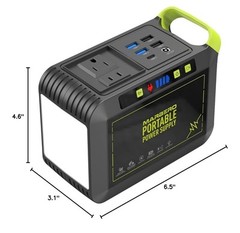 MARBERO Portable Power Station 88Wh Camping Lithium Battery Solar Generator Fast