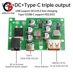 Solar Controller Solar Panel Voltage Regulator QC PD Fast Charging Solar Charger