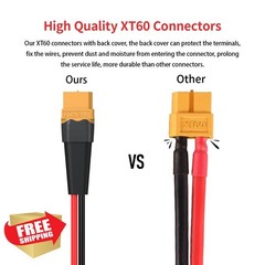 ELFCULB 10AWG 10FT SB50 to XT60 Cable