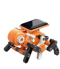 & Solarbots 8-In-1 Robot Stem Experiment Kit 8 Cool Solar-Powered