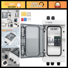 1000V DC Solar Combiner Box 40A with Surge Protection for Off-Grid Systems