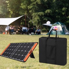 Durable Dustproof Solar Panel Carry Case – 600D Oxford Fabric, Black 21.7»