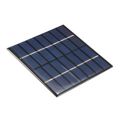 5Pcs 7V 120mA Poly Mini Solar Panel Module DIY for Phone Toy Charger 110mmx110mm