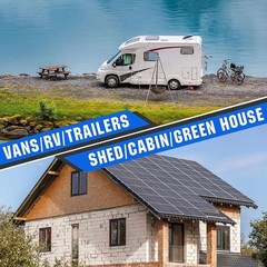 High Efficiency Solar Panel Kit 15W For RV Recommended