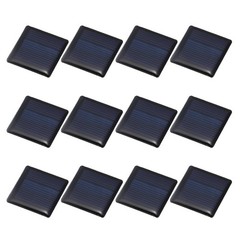 12Pcs 1.5V 0.09W 60mA Mini Solar Panels, Solar Photovoltaic Power Cells