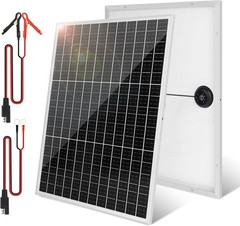 50 Watt Solar Panel Kit 12 Volt Monocrystalline Solar Panel PV Module Power C…