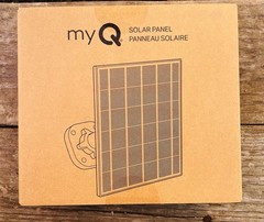 myQ Solar Panel For Camera MYQCS4VXXW • Brand New