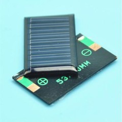 10PCS 5V 30mA 53*30 Mini Small Solar Cell Panel 3.6V Battery Charger for DIY Toy