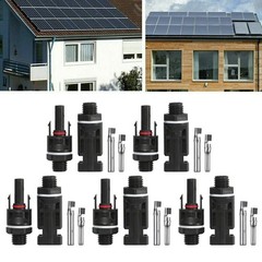 Photovoltaic Connectors Coupling 5 Pairs Connector Metal+plastic