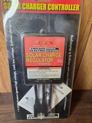 Chicago Electric 100 Watt Solar Panel Charge Regulator 12V # 96728 Three LED
