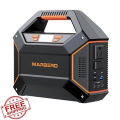 MARBERO Orange 155Wh Power Station 100W