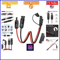 10AWG Solar Panel Connector Cable SAE to Male & Female PV Extension for RV