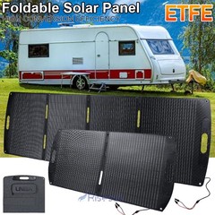 200W 100W Solar Panel Mono Portable Camping Home RV Battery Charge Power Station