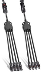 Solar Panel Connectors Y Branch Parallel Adapter Cable Wire Plug M/FFFF F/MMMM