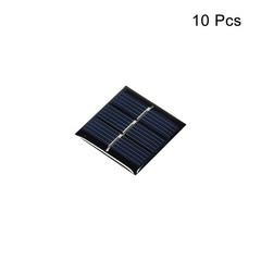 Mini Solar Cell Panel 1.5V 60mA 0.09W 30mm x 30mm 10pcs