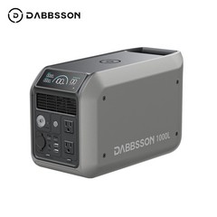 Dabbsson 1008Wh 1200W Power Station w/ 560W Car Alternator Charger Camping Trip