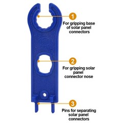5 Pair Solar Spanner Wrench For Mc4 Connectors Solar Panel Connector Tool Assemb