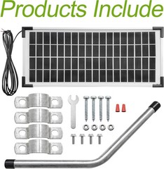 Solar Panel Kit FM123 Compatible with Mighty Mule Automatic Gate Openers | Co…