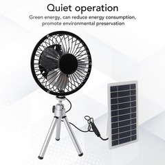 10W Solar Panel Ventilator Fan Kit For Greenhouses Premium