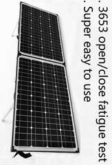 12V 140W Folding solar panel Kit. Easy to use. Suit Lead Acid & Lithium Battery