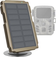 Trail Camera Solar Panel, Solar Battery Charger Kit 12V/1A 6V/2A with Build-i…