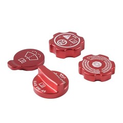 Engine Oil Cap Radiator Cap Washer Cap Brake Fluid Cap Cover Trim Compatible …