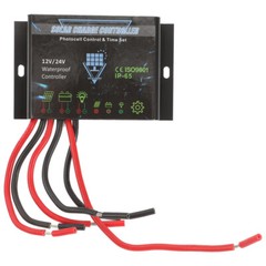 1 Set Solar Charge Controller 12V 24V 10A Solar Panel Charging Battery Regulator