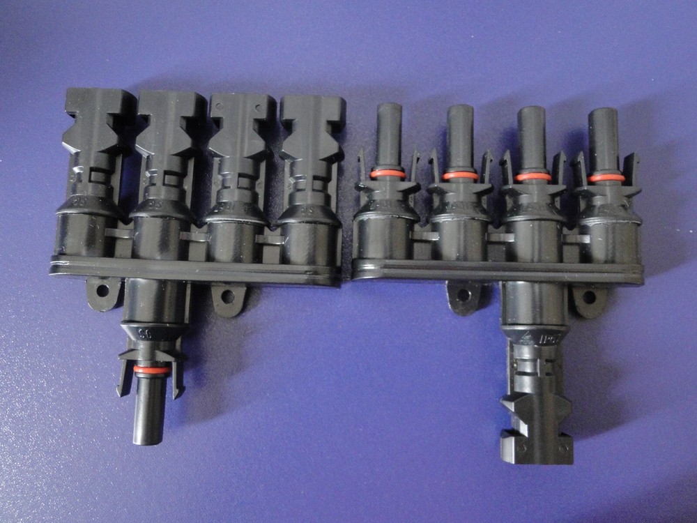 PV Branch Connector, 1000v, 4 to 1 (MMMMF+FFFFM), Brand new, free shipping