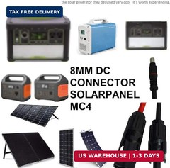 Solar ConnectorsTo DC7909, DC8020 Adapter Perfectly Solar Connector, Compatibili